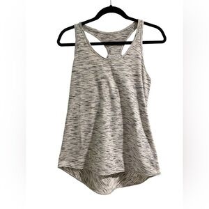 Lululemon Marled Gray Racerback Tank Top Size 4